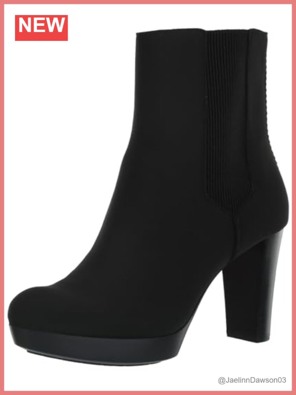 Donald J Pliner Women's Esra Crepe Elastic Platform Bootie